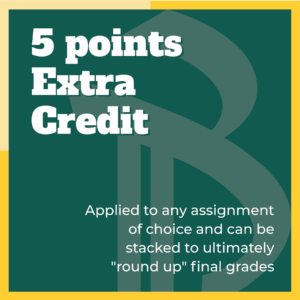 5 Points Extra Credit